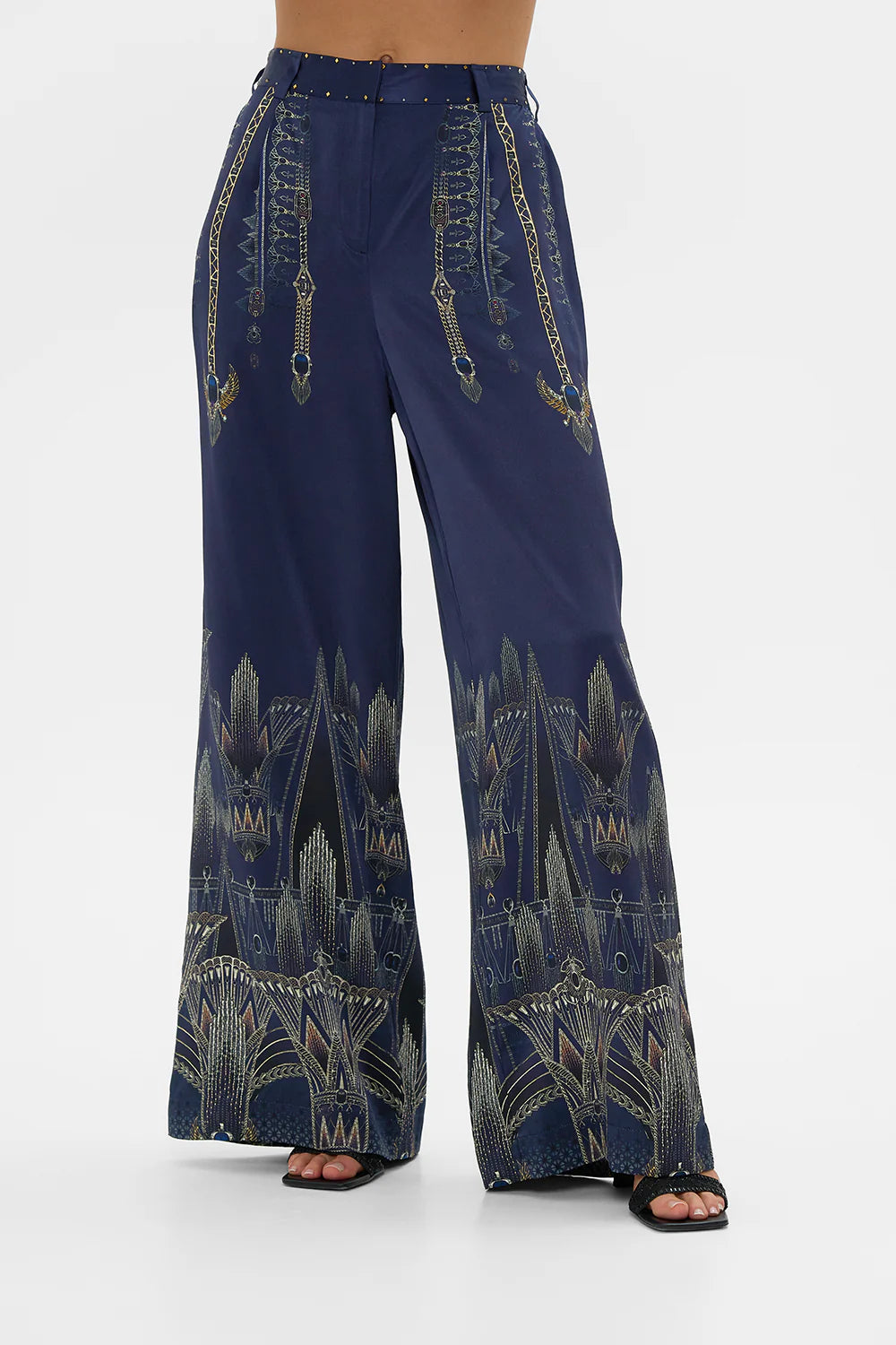 CAMILLA WIDE LEG WAISTED PANT -SALE
