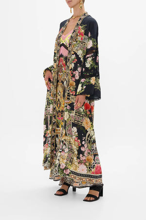 CAMILLA FLARE SLEEVE LONG ROBE -SALE